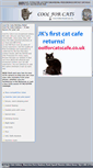 Mobile Screenshot of coolforcats.org.uk